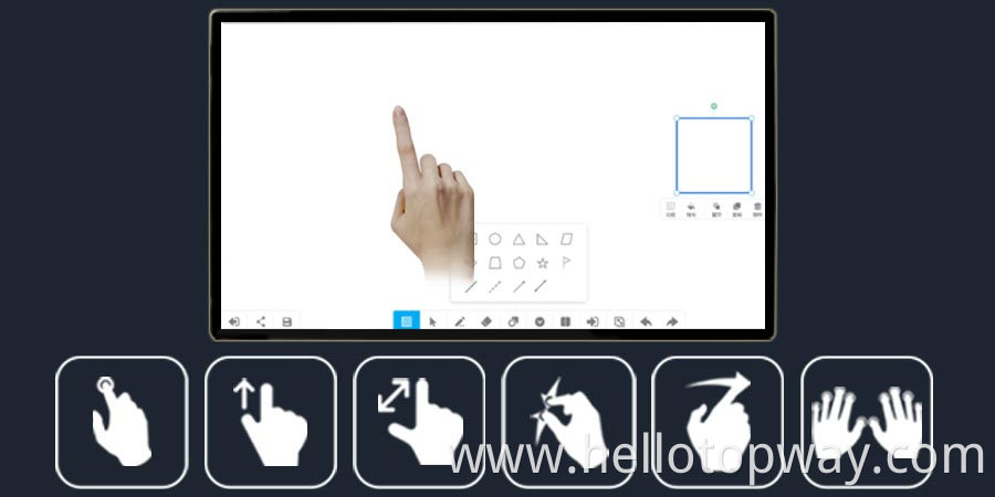 Vertical Advertising Lcd Display